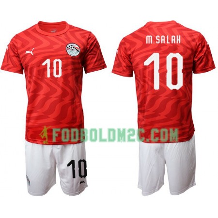Egypten M.Salah 10 Børn Hjemmebanesæt 2019 Kortærmet (+ Korte bukser)
